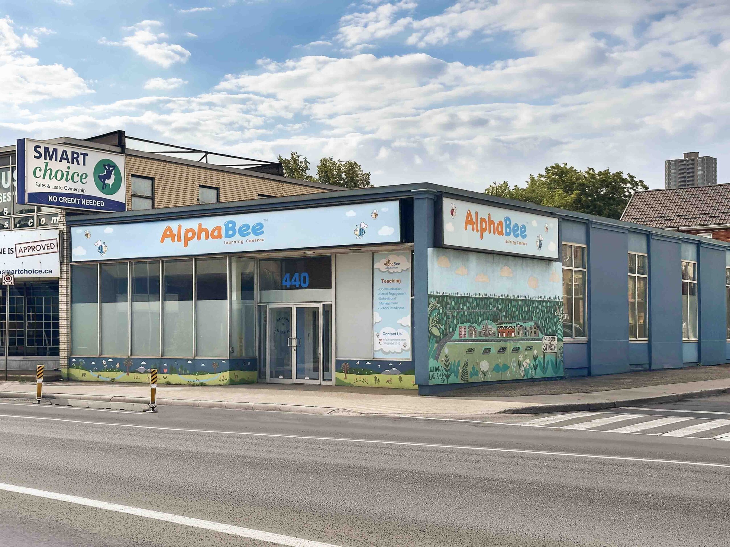 The AlphaBee Hamilton centre at 440 Main Street East