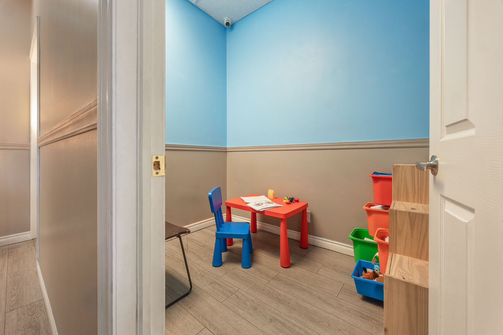 Early-years therapy room at AlphaBee Scarborough