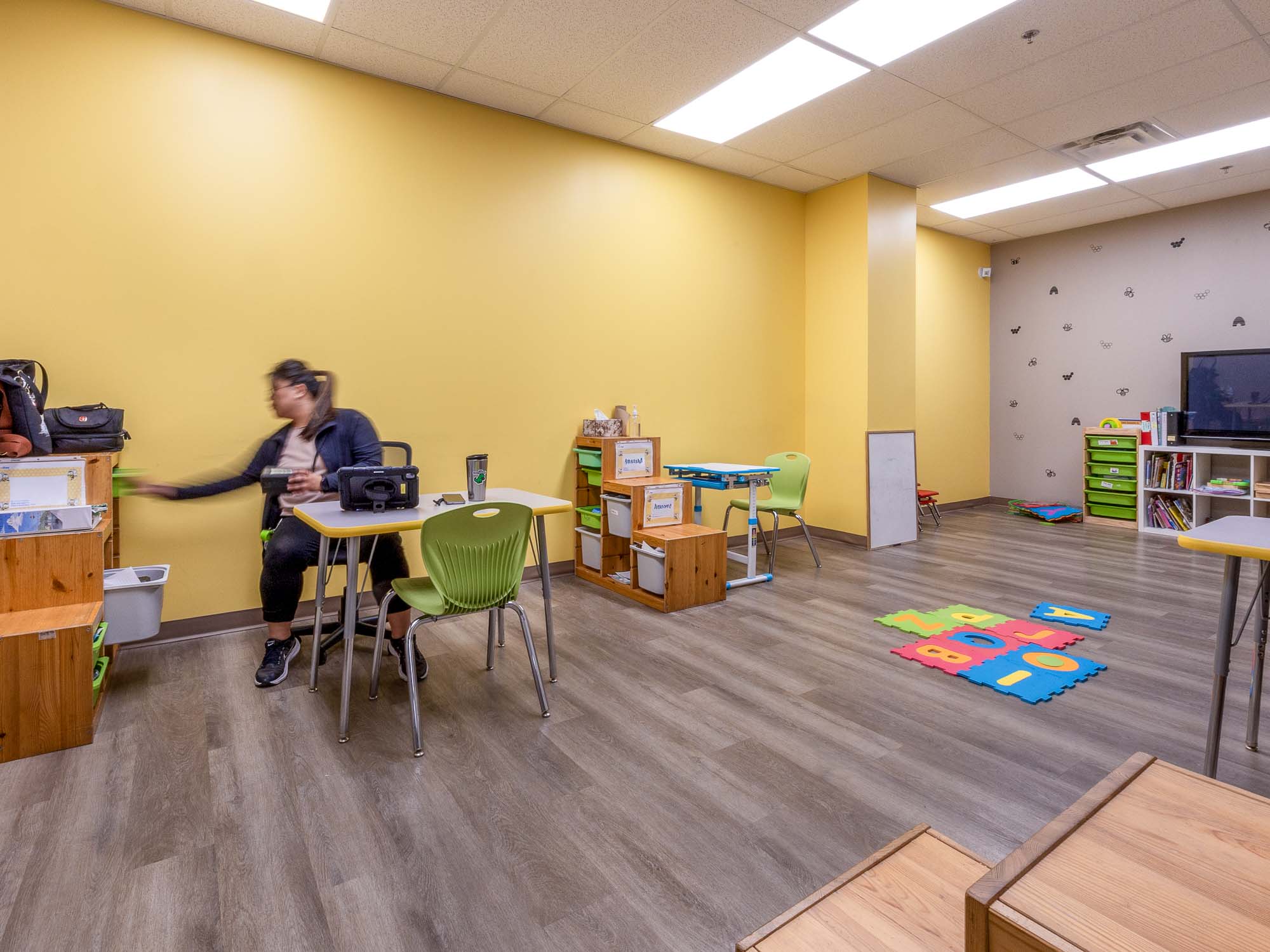 Speech therapy room at AlphaBee